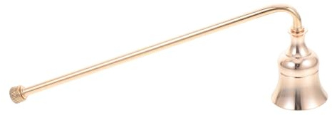 HAMPPLIES Vintage Stil Kerzenlöscher Aluminium mit Langem Griff Sicherer Dochtlöscher für Duftkerzen Teelichter und Aromatherapie Praktisches Tragbares Kerzenzubehör für Zuhause und