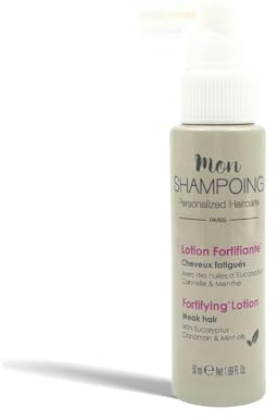 Mon Shampoing NEW: NATURAL FORTIFYING ANTI-HAIR LOSS LOTION - With Eucalyptus Cinnamon & Mint oils - 50 ml