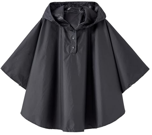 QIKADO Toddler Waterproof Polyester Raincoat for Boys Girls Lightweight Packable with Storage Bag