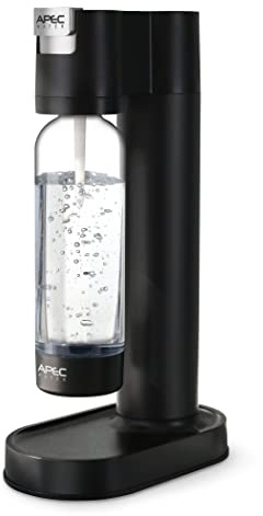 APEC WATER Sparkle Home Soda Maker - Quickly Carbonates Water to Make Any Drink Fizz Into Bubbly Soda/Water, Premium 0.8L PET Bottle (CO2 Cylinder NOT Included)