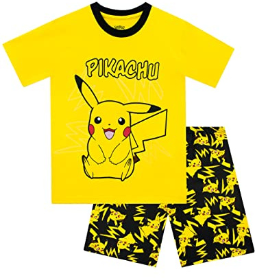 Pokémon Pojkpyjamas | Pikachu Pyjama | Gul 146