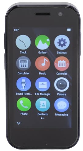 Dpofirs XS15 Pro 3G Small Smartphone 3,0 Android 9.0 Téléphone portable, 128 Go extensible, double SIM, 2 Go de RAM, 16 Go de ROM, pour étudiants, violet