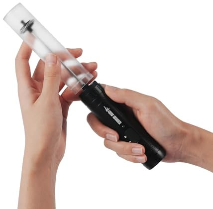 MHW-3BOMBER Magic Milchaufschäumer Handheld, USB Wiederaufladbar, 7600 U/min 2-Gang Profi Frother für Latte Art, Cappuccino, Heiße/Kalte Milch – Geschenk für Home Barista, Modell: MF5893-OS
