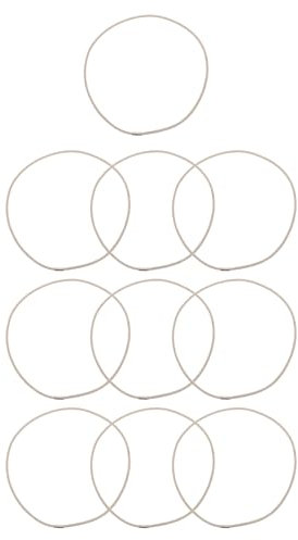 NUOBESTY 10piezas Bandas De Goma Para Soporte Amortiguador De Micrófono Anillos De Repuesto Para Suspensión De Micrófono De Condensador Accesorios Para Abrazadera De Escritorio