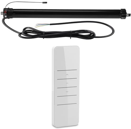NOBILY Funk-Rolladenmotor 1-10er SET PR4 13/14-40 40mm Welle - bis 36Kg, inkl. hochwertigem Handsender