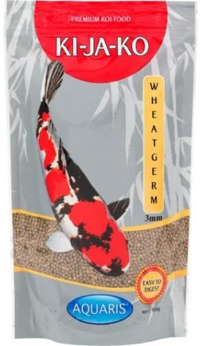 KI-JA-KO Wheatgerm speciale mangime premium per koi 3 kg / 3mm, per l'alimentazione primaverile e autunnale