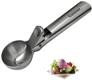 Samno Cici cuillère à Glace en Acier Inoxydable cuillère à Glace cuillère à Glace cuillère à Glace 【1.93in/4.9cm】