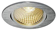 SLV NEW TRIA 68 I CS/LS Downlight aluminium DTW rund, Einbauleuchte, Einbauspot, Deckeneinbauleuchte, Spot, Deckenspot, Einbaustrahler, Deckenstrahler, Wohnzimmer, Badezimmer
