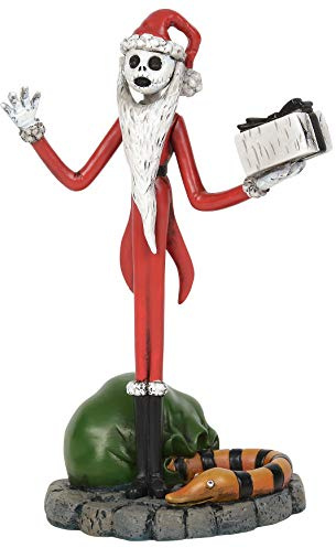 Disney, Figura de Jack Skellington de Pesadilla Antes de Navidad de Papá Noel, Enesco