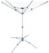 TecTake® Aluminium Séchoir Rotatif Cordes à Linge | 4 Bras Porteur | Hauteur Réglable en Continu - (Type 2 | no. 402720)