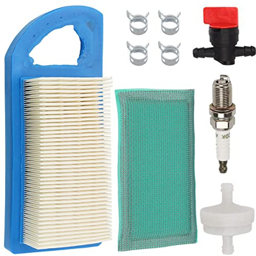 ZAMDOE 697152 Luftfilter-Kit Kurze Ausführung 794421 797007 698413 613022 695643 697775 Luftfilterpatrone für Briggs Stratton 21A902 21A907 21A707 21A807 21A977 21A907 8–13,5 PS AVS-Motoren Y