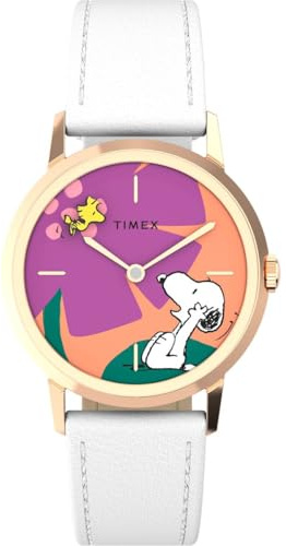 Timex Women Analogue Mechanic Watch Peanuts Marlin