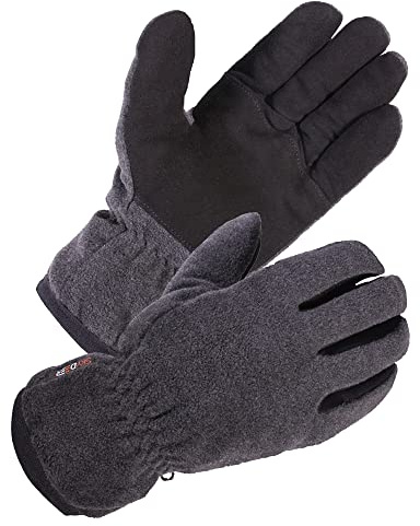 SKYDEER Winter Gloves with Soft Deerskin Suede Leather For Men and Women Cold Weather (SD8662T/XL, Warm 3M Thinsulate Insulation)