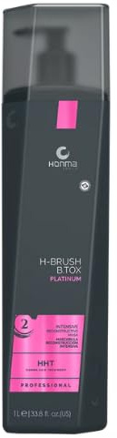 Honma Tokyo H-Brush B-tox Platinum Maschera Ricostruttiva Intensiva 1000ml Step 2