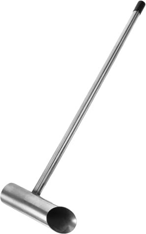 CIYODO 2pcs Sturdy Stainless Steel Sugar Scooper for Marshmallow Supplies Marshmallows Household Candy Scoop Multi-Function Food Scoop Candy Floss Makers Tool