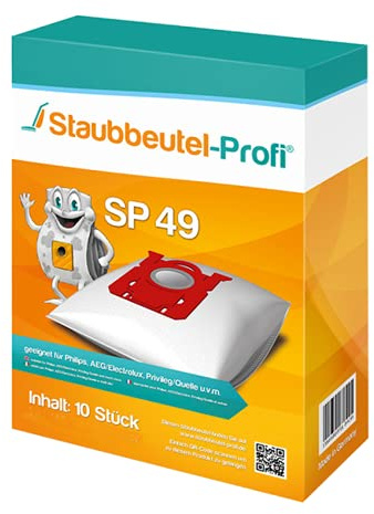 Staubsaugerbeutel kompatibel für AEG ANIMAL 8000 AB81A2DG (10 Staubsaugerbeutel)