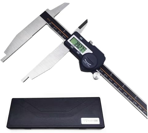 Digital Messschieber 300 mm mit Schnabellänge 90 mm, Schieblehre Messwerkzeuge IP54 Spritzwasserdicht Staubdicht Schutzdesign