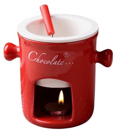 Fonduetasse Keramik, Käse schmelzender Fonduetopf, Schokoladenfonduetassen, kleine Fonduetöpfe, Fonduetassen für Picknicks, Keramik-Fonduetopf, Fonduetasse für Partys, Käsefonduetasse,