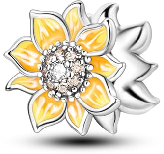 YIXUAN Perle en argent 925 compatible avec les bracelets Pandora Bijou cadeau pour femme idée cadeau pour maman, voyage ou anniversaire