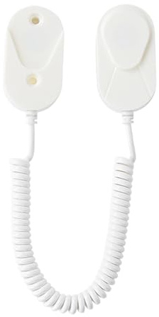 Genérico Soporte para Mando A Distancia De Pared - Soporte para Mando de TV con Cable Retráctil - Organizador De Mandos para Hogar Pared Interior Mesilla De Cama