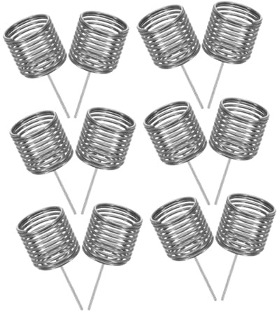 BESTonZON 12 piezas Cestas de Fertilizante para Bonsái de Acero Inoxidable Liberación Lenta Contenedores de Abono para Orquídeas y Suculentas Caja Nutritiva para Jardinería Casa y Exterior