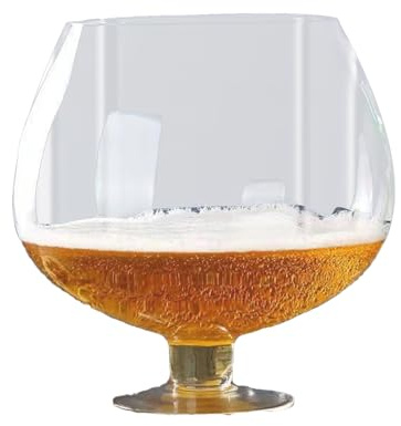 Generico Boccale da birra extra large - Bicchiere da birra in gigante | Bicchiere da vino o da cocktail XXL per la casa, il bar, le celebrazioni e le feste. Grande decorativo per bevande, snack
