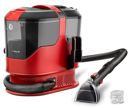 Vacmaster Teppichreiniger Waschsauger 17kPa, Fleckenreiniger für Polster | Polstersauger für Teppiche, Sofa, Treppe, Auto, Polster, Saugkraft kompakter Nass-Trocken-Sauger Fleckenreiniger STMEUA01
