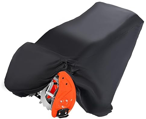 Cubierta protectora de poliéster resistente a la intemperie para soplador de nieve, para todas las estaciones, contra la lluvia, la nieve y los daños por abrasión, resistente al desgarro