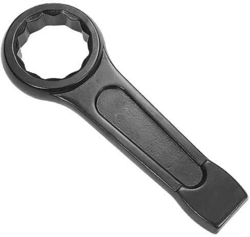 Schlagringschlüssel 24-55 mm Ringschlüssel metrisch Einzelring Flachschlüssel Schlagschlüssel Zugrohr Verlängerung Werkzeug Autoschlüssel (36 mm)