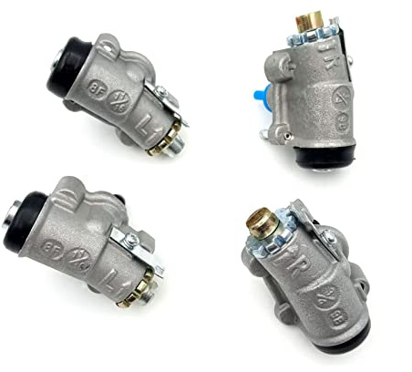 AtticZone Front Brake Wheel Cylinders Left&Right All Four Compatible with Honda TRX350 Fourtrax Rancher 350 2000-2003, TRX300 Fourtrax 300 4x4 1990-2000 1988