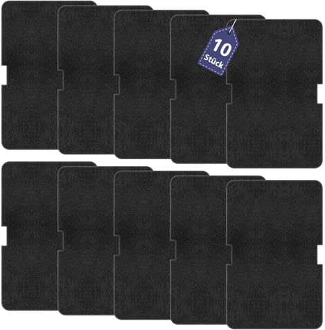 10x Trockner Filter für Beko Grundig Blomberg ElektraBregenz Wäschetrockner | 242 x 155 x 12mm | Ersatzverdampfer Filterschwamm 2964840100