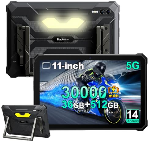 BLACKVIEW Active 10 PRO (Tablette Robuste 5G - 10.95'' - 12/512GB - 30000mAh) Black
