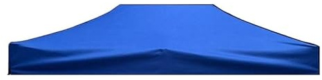 L6NqIAG Carpa Parasol Impermeable con Cubierta de Tela Oxford for Exteriores, cenador con Techo reemplazable y protección UV Toldo de Recambio para Pérgola(3x4.5m Blue)