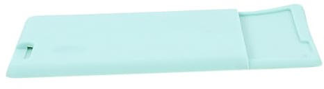 SHINEOFI Tarjetero Adhesivo para Teléfono Móvil Soporte de Tarjetas de Crédito Compacto y Práctico Cartera de Silicona de Alimenticio Diseño Antideslizante para Smartphones Color Verde