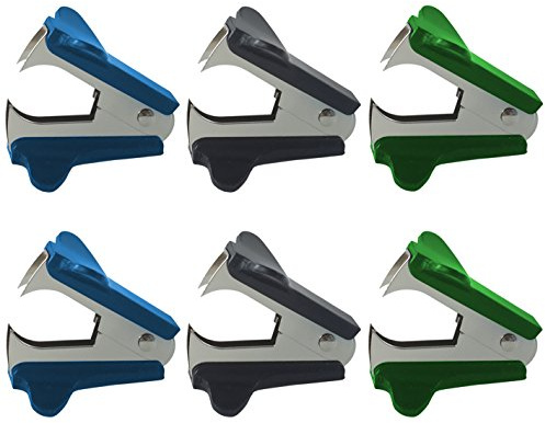 clipco Klammerentferner (6er Pack) (3 Farben sortiert)
