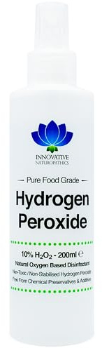 Wasserstoffperoxid-Spray - Lebensmittelklasse - 10% - 200ml - Pure H2O2 - Keine Zusatzstoffe