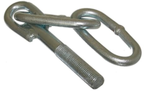 Old-Harvest 1 Abschleppöse M16 mit Zugring Kette Abschlepphaken Haken Öse Schleppöse Neu
