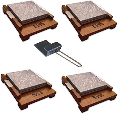 Piedra para carne personalizada de 20x20 promo de 4 unidades más levantador