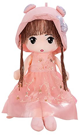 BYNYXI Poupée câline Filles à partir de 1 an, 45cm poupée en Tissu Peluche Douce Peluche poupée Peluche bébé poupée Princesse Peluche bébé Fille Peluche pour Enfants Filles Cadeau danniversaire
