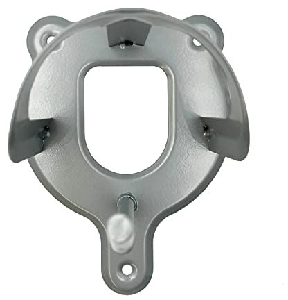 JA Horse Trensenhalter aus Metall für Pferde, Reitstall, Sattelkammer (5 Stück, grau)