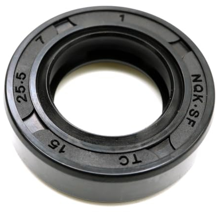 Parts and Parts Radialwellendichtring 15x25,5x7mm, AS/TC/BASL/WAS, DIN 3760 Simmerring, NBR 70, hitze & chemikalienbeständig, ideal für Motoren, Pumpen, Getriebe & industrielle Anwendungen