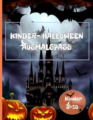 Halloween- Themen- Malvorlagen. Kinder- Halloween Ausmalspass, kindern 8-10: Furchtbar lustige Wichtel, Designs zum Ausmalen Halloween- theme.