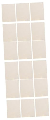 DIYEAH 18sheets Bat Mate Pottery Tool Clay Trimming Tools Pottery Cloth for Clay Pot Smoothing and Trimming
