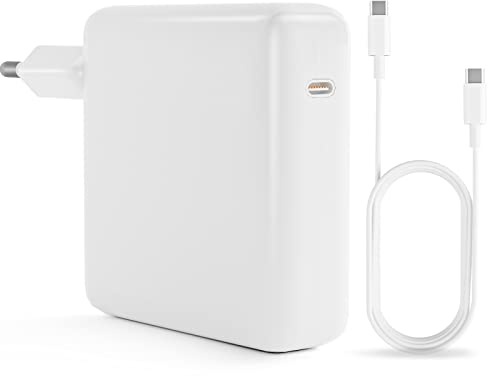 Mac Book Air Ladegerät, 67W ladekabel MacBook USB C Ladegerät für MacBook Pro 13 14 15 16 Zoll 2023 2022 2021 2020 2019 2018, M1 M2, Schnell Netzteil, 2M USB C auf C Ladekabel, Originalqualität