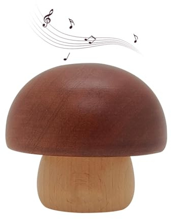 MiOYOOW Spieluhr aus Holz, Rotierende Spieluhr mit Uhrwerk Holz Geschnitzte Spieluhren für Geburtstag Valentinstag Weihnachten (Melodie: „You Are My Sunshine“/„Castle in The Sky“)