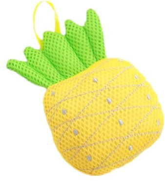 Healeved Seifenblasennetz Badespielzeug Für Junge Mädchen Badeblume Badezimmerzubehör Gelb Ananas Blasenherstellungsnetz Junge Mädchen-badespielzeug