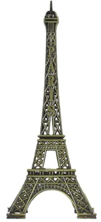 ABOOFAN Eiffelturm Modell Figur 3D Architektur Gebäude Modell Aus Eisen 5.91 Zoll Dekor Für Schreibtisch Fensterbank Fotografie Frankreich Deko Souvenir Partydekoration