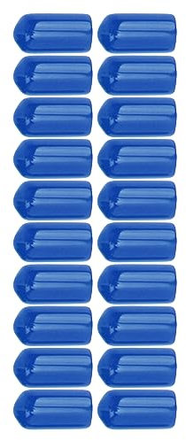 PVC-Bremsentlüftungskappe, Bremsentlüftungs-Schraubkappen, Einfache Installation, 20 Stück, PVC, Hohe Haltbarkeit, Bremsentlüftungsnippelkappen für Bremssysteme in den Meisten