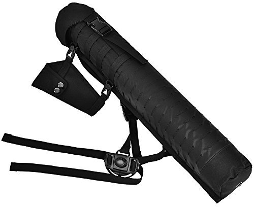 Rückenköcher Bogenschießen,Pfeilköcher,Bogenschießen Kocher Tasche Multifunktionale Pfeil-Schulter-Tragetasche Jagdzielpfeile Einstellbarer Gürtelhalter Aufbewahrungstasche