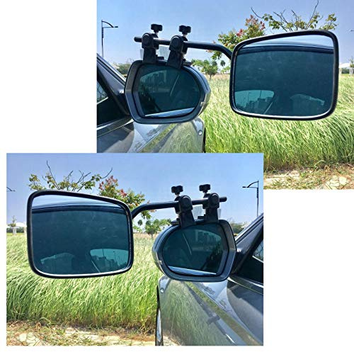UKB4C Milenco Falcon Super Steady Caravan Towing Mirrors - Pair - Twin Pack